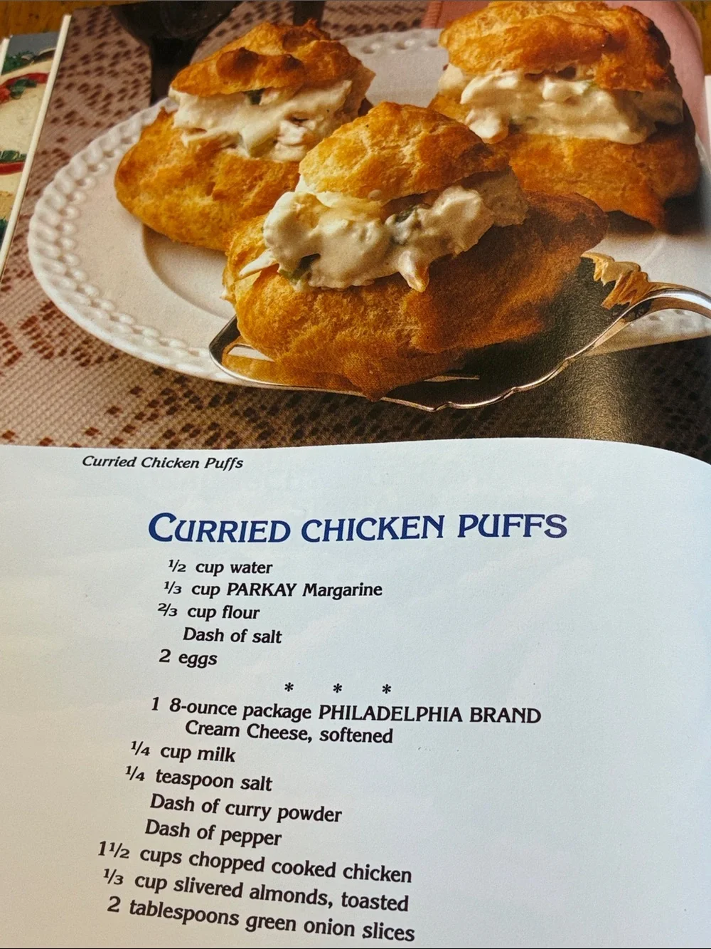 Philadelphia Cream Cheese Cookbook - vintage cookbook